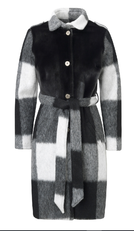 Kabát April, Sealskin & Wool